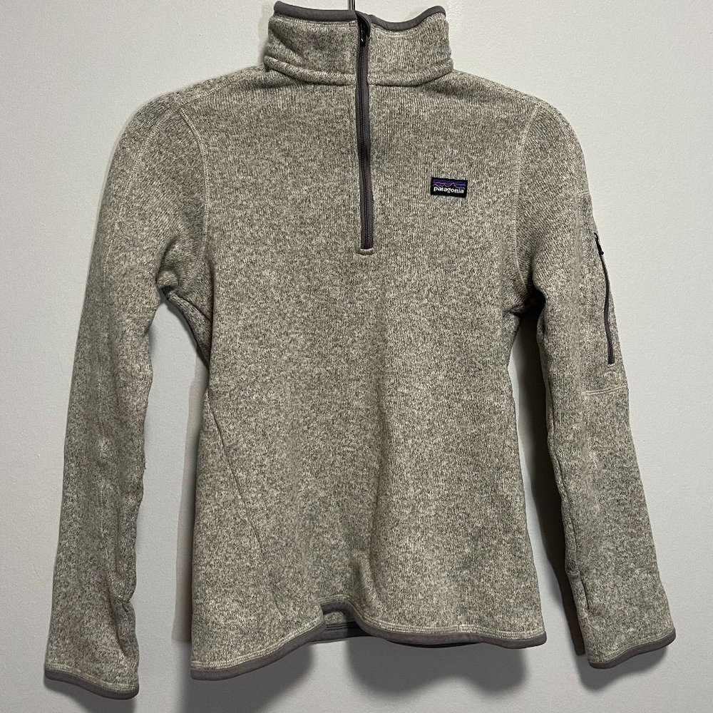 Patagonia Womens' "Better Sweater" Quarter-Zip Fleece Pullover (Size XS)